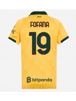 AC Milan Youssouf Fofana #19 Replika Tredje Kläder Dam 2025-26 Kortärmad